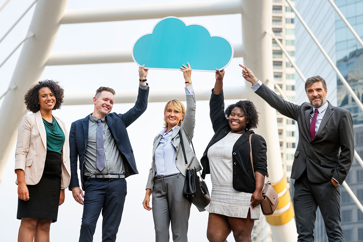 Consulting among the team-mates about business